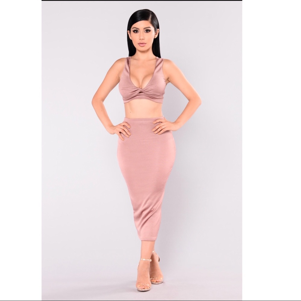 Fashionova Ava Metallic Set